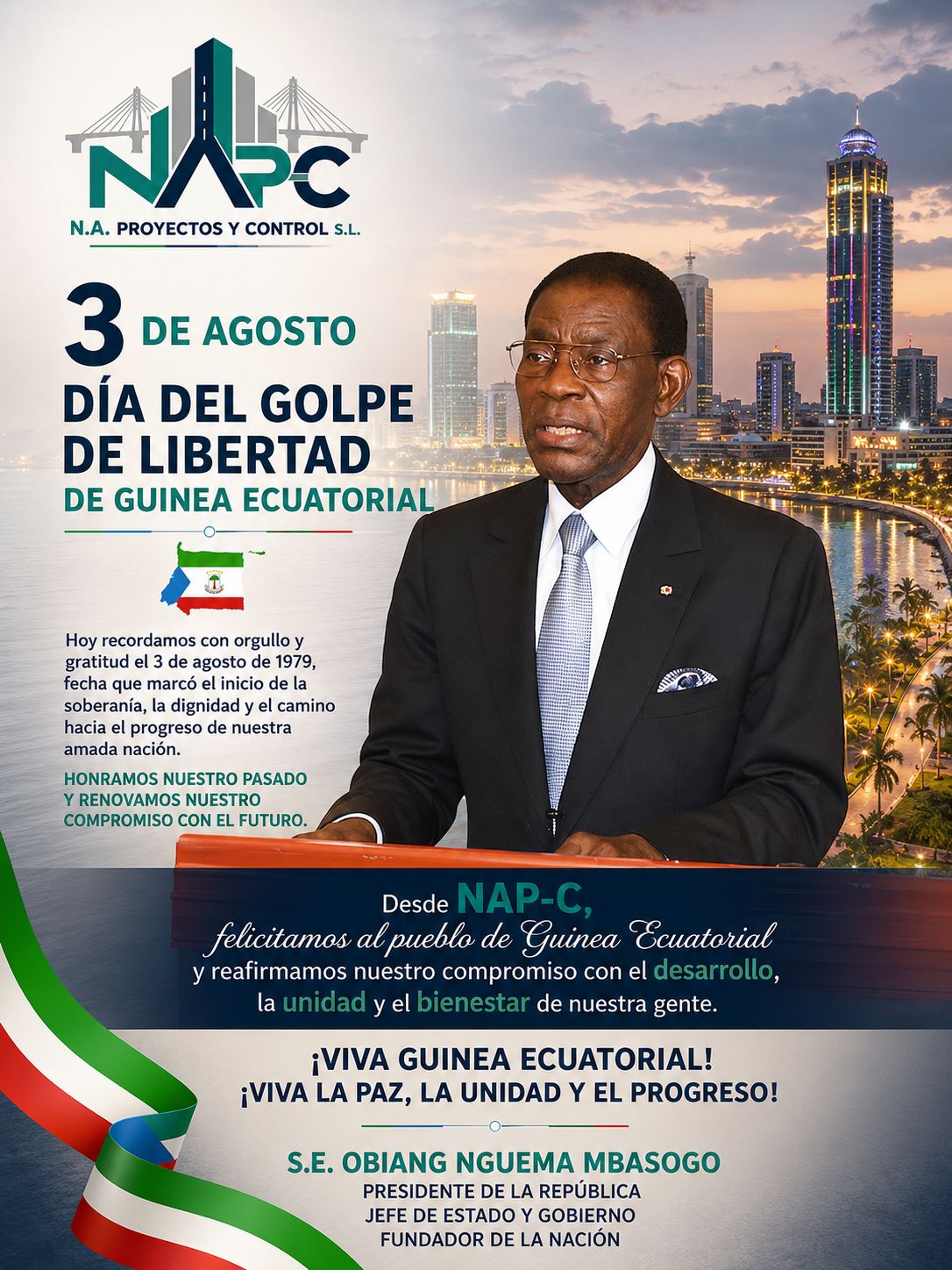 3 de Agosto Dia del Golpe de Libertad